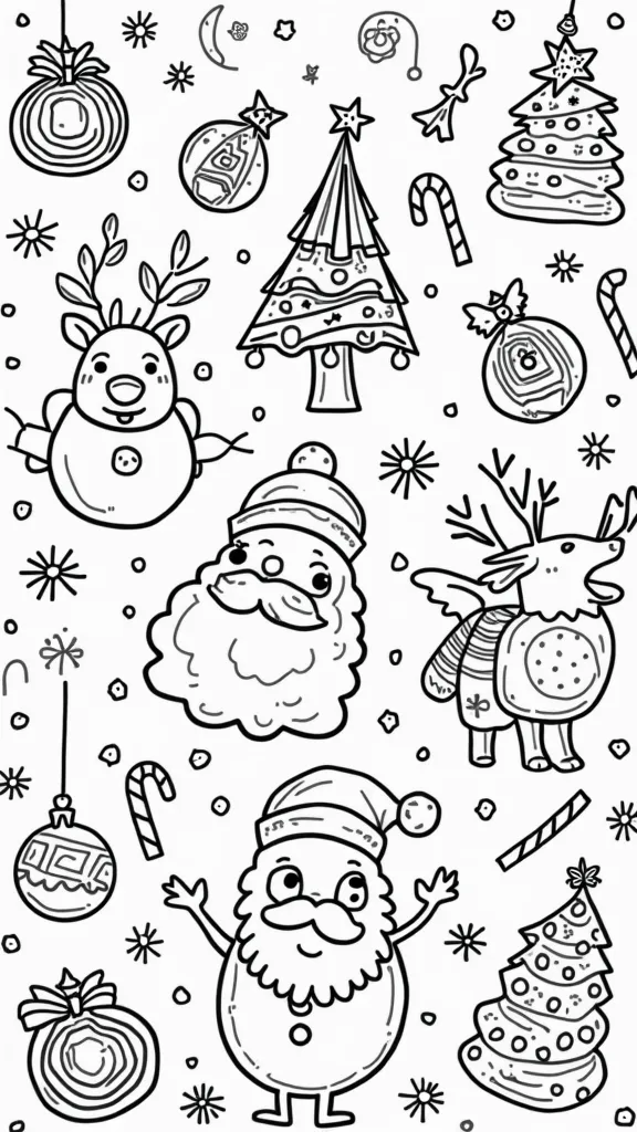 coloriages chridtmas